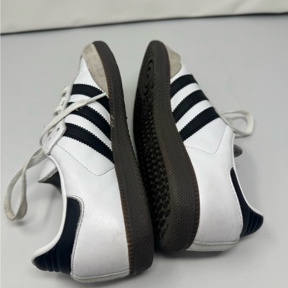 Adidas Originals SAMBA SPORTS SHOES White Black 7 men’s - Picture 7 of 9